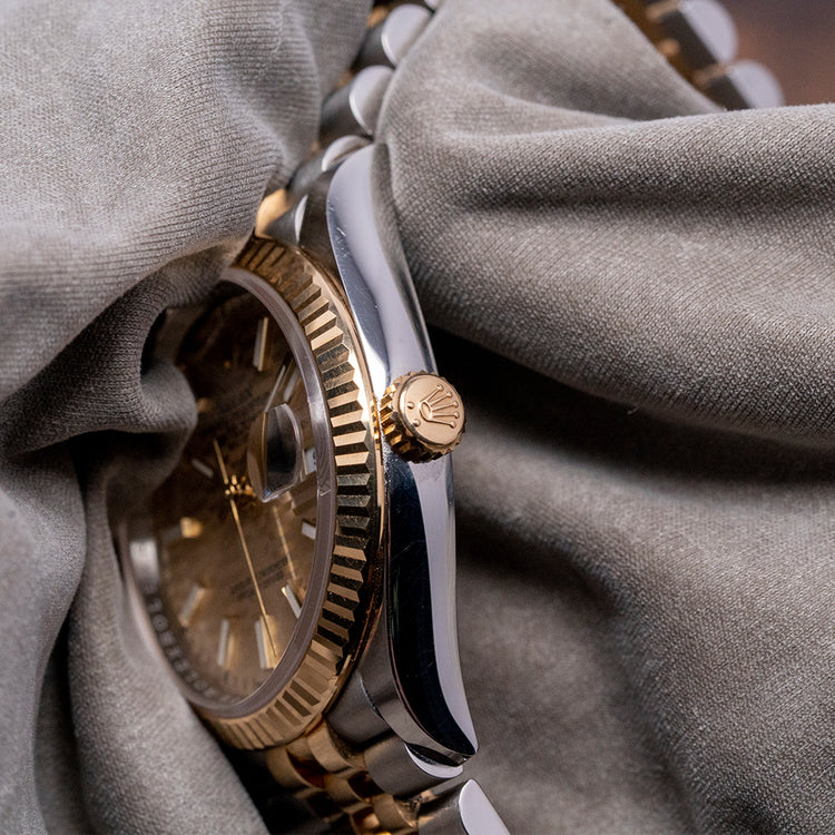 2023 Rolex Datejust 36mm Two-Tone Fluted Motif Dial 126233