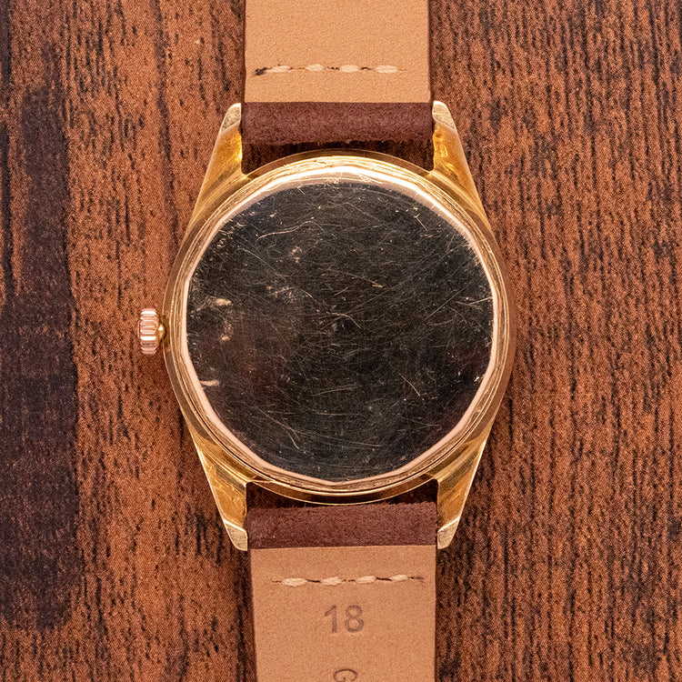 1960s Universal Geneve Polerouter Date Automatic 18ct Yellow Gold