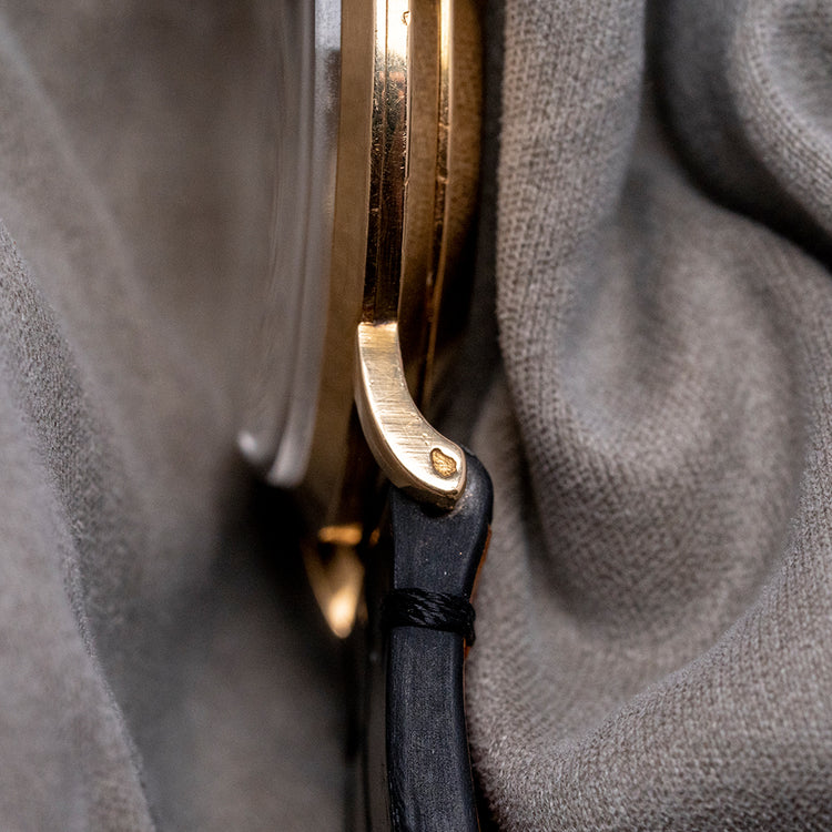 1954 Movado 'Gentleman' 18ct Yellow Gold 8423 With Box & Papers