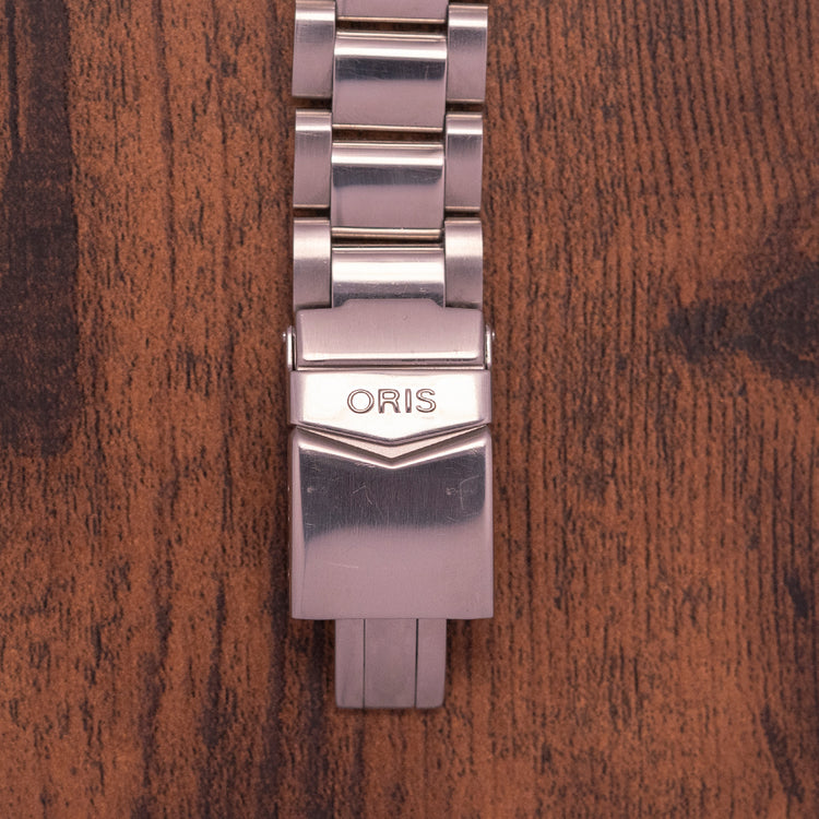 2010s Oris Classic Worldtimer GMT Small Seconds 7494
