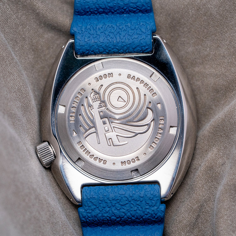 2025 Islander Automatic Blue 'Turtle' Dive Watch 43mm #ISL-301