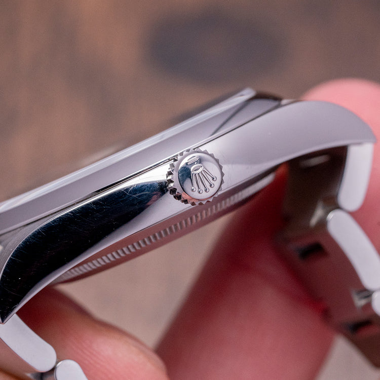 2018 Rolex Oyster Perpetual 39mm Blue Dial 114300