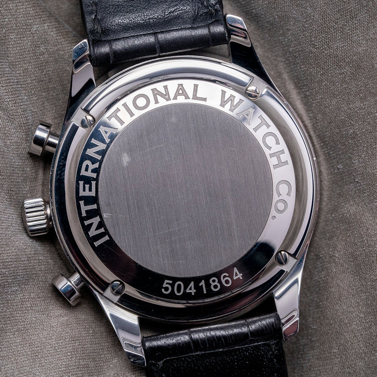 2012 IWC Portuguese Chronograph Black IW371447