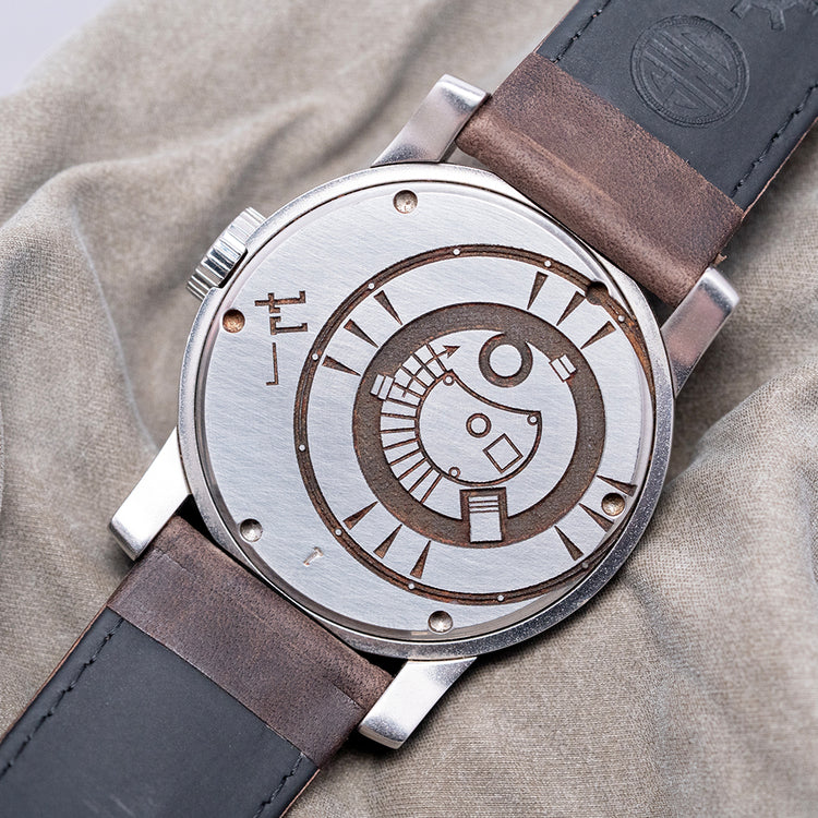 2018 Schofield Signalman Bare Bones Graphite Dial 1 of 1 44mm