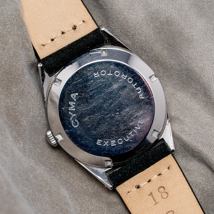 1950s CYMA Executive Automatic 'Bow Tie' 32mm