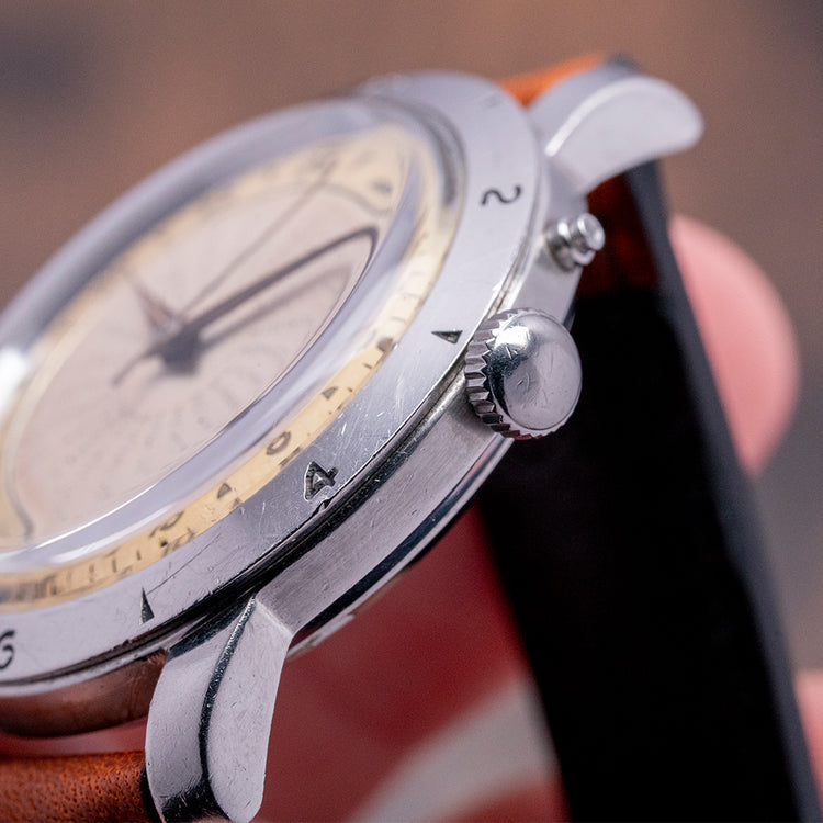 1953 Tissot Navitgator Worldtimer Bumper Automatic 36mm 4002-1