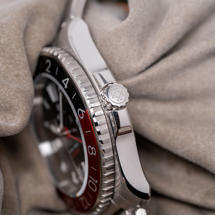 2023 Monta Skyquest GMT Black Dial "Coke" Bezel 40mm