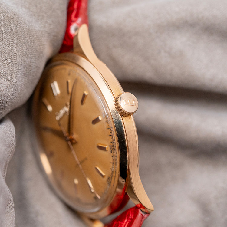1960s Eberhard & Co Automatic 18ct Yellow Gold with Box 36mm