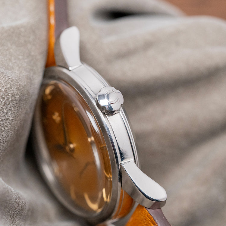 1956 Omega Seamaster Automatic 34mm Patina Dial 2846