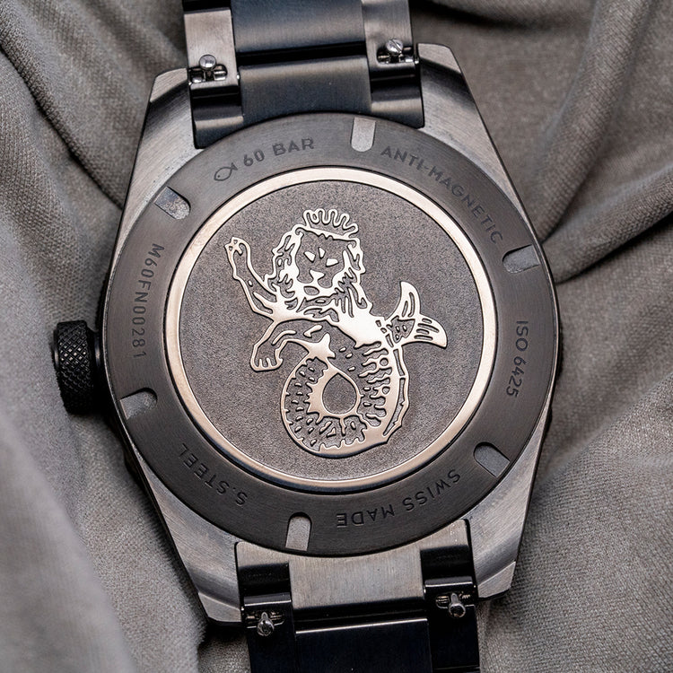 2022 Vertex M60C AquaLion No-Date Black DLC 40mm