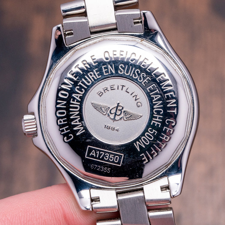 2004 Breitling Colt Automatic 'Chronometre' Blue 38mm A17350