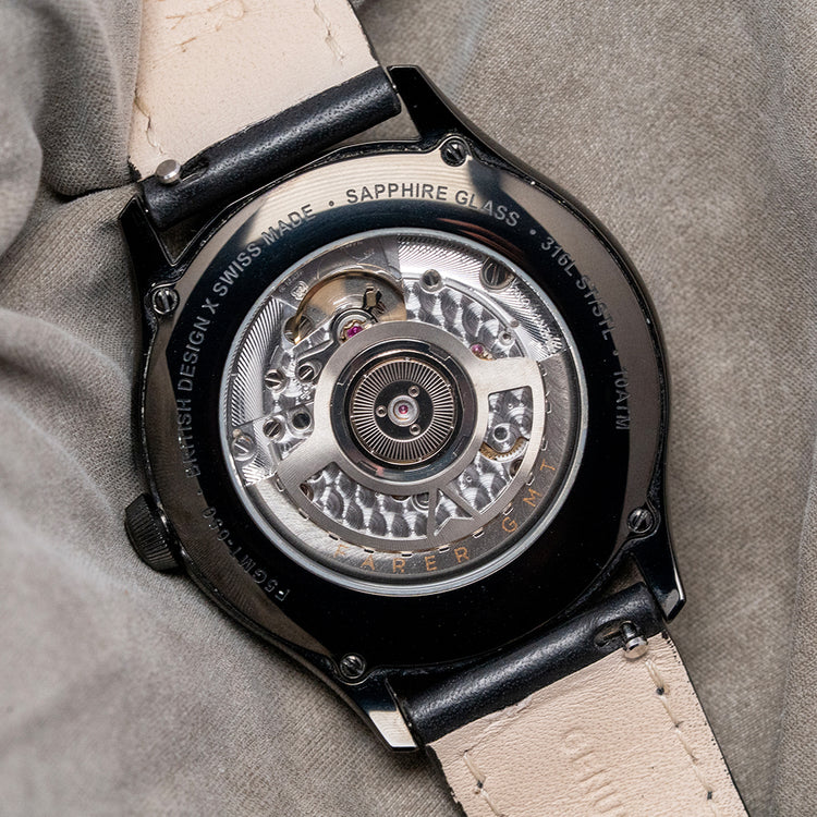 2018 Farer Ponting Black GMT Limited Edition 39.5mm