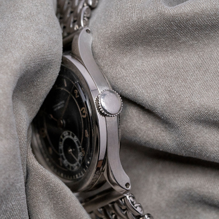 1940s Movado 'Chronomètre' Wide Flat Bezel Cal. 75 31.5mm 12706