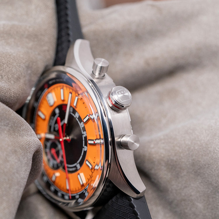 2026 Depancel Allure Mono Eye Chronograph Orange Dial 39mm