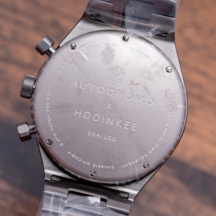 Autodromo Group B Rallysport Chronograph H01 for Hodinkee