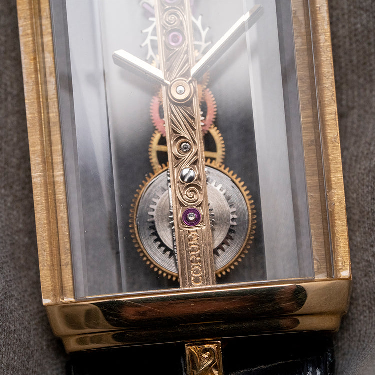 1988 Corum Golden Bridge 18ct Gold Mid-Size 20mm 13.150.56