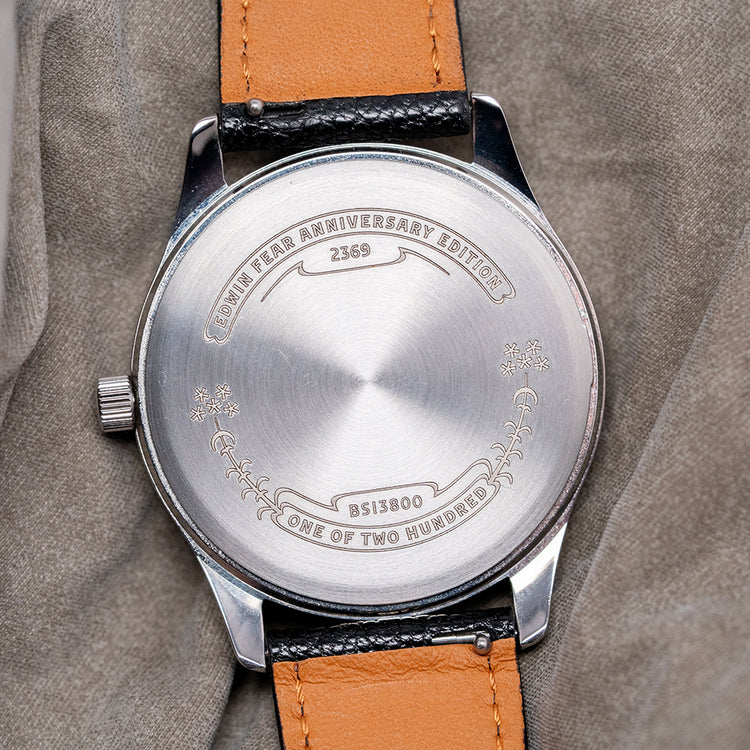 2023 Fears Redcliff 'Edwin Edition' Black Dial Limited Editon 38mm