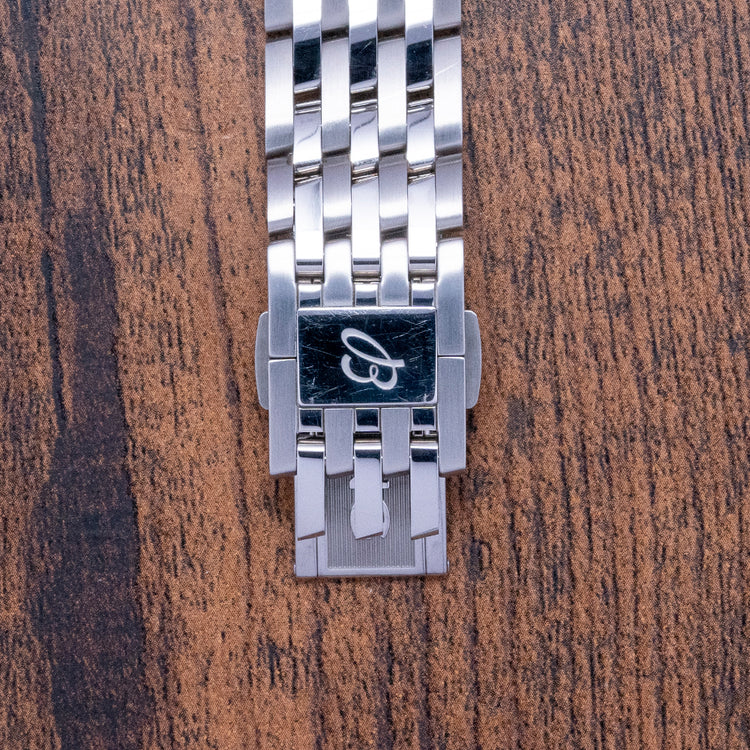 2022 Breitling Navitimer B01 43mm Ice Blue on Bracelet + Strap