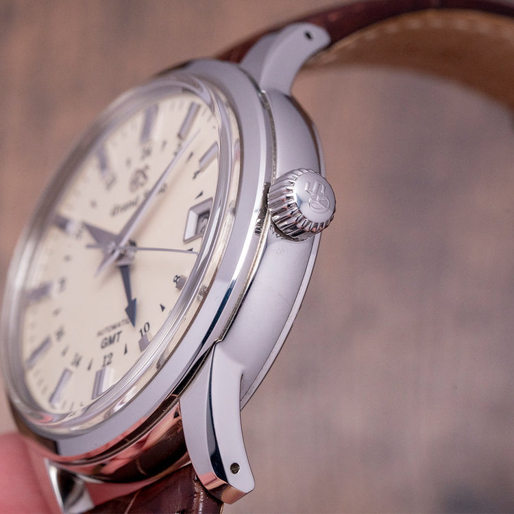 2023 Grand Seiko Elegance GMT Cream Dial 39.5mm SBGM221G