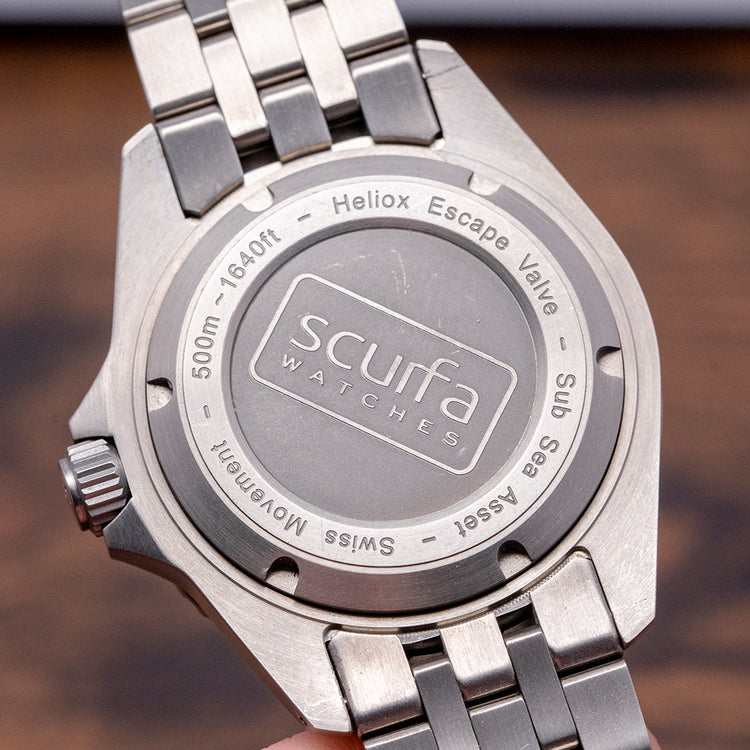 2022 Scurfa Diver One D1-500 Titanium Light Blue 40mm