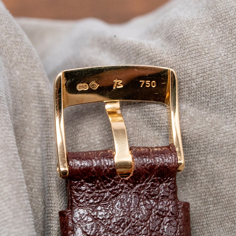 1950s Movado 18ct Gold "Calatrava" Bumper Automatic 32mm