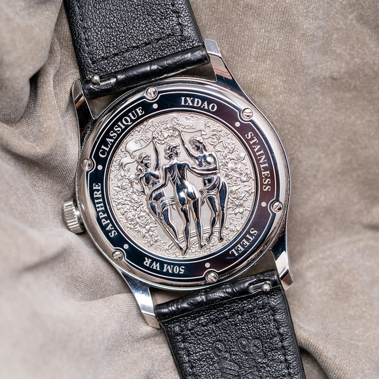 2026 Ixdao Watch & Co VD78 Quartz Black Dial 37mm