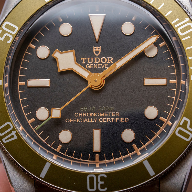 2022 Tudor Black Bay Harrods Green 41mm on Bracelet 79230G
