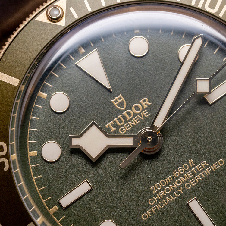 2021 Tudor Black Bay 58 18ct Gold Green Dial 79018V