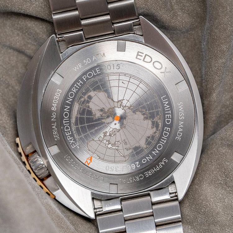 2016 Edox Hydro Sub North Pole Automatic Limited Edition