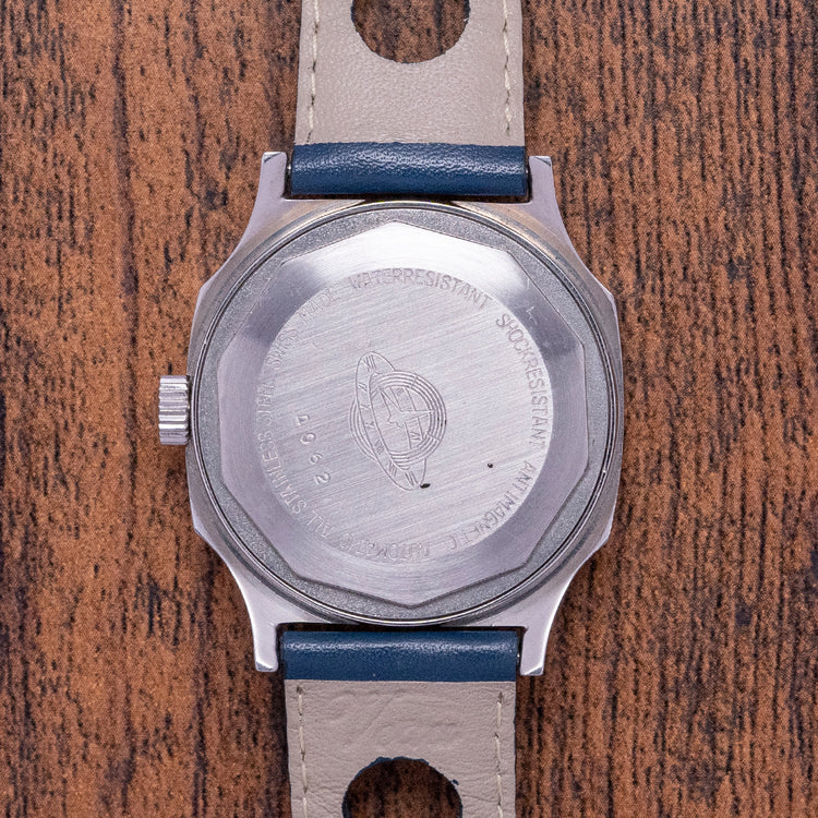 1970s Near New Old Stock Doxa Automatic Blue Dial