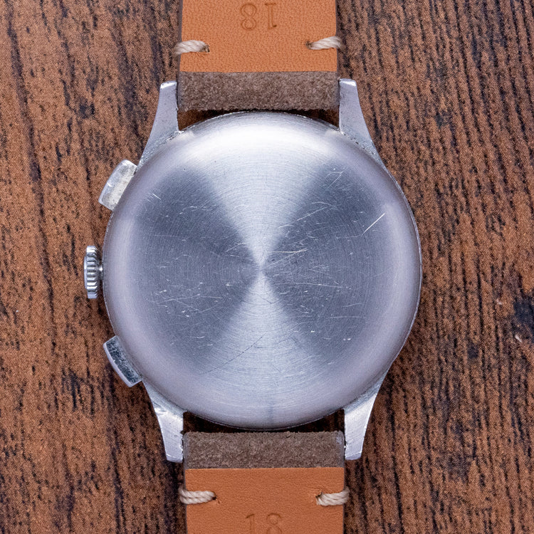 1940s CYMA Antimagnetic 36mm Steel Valjoux 22 Chronograph