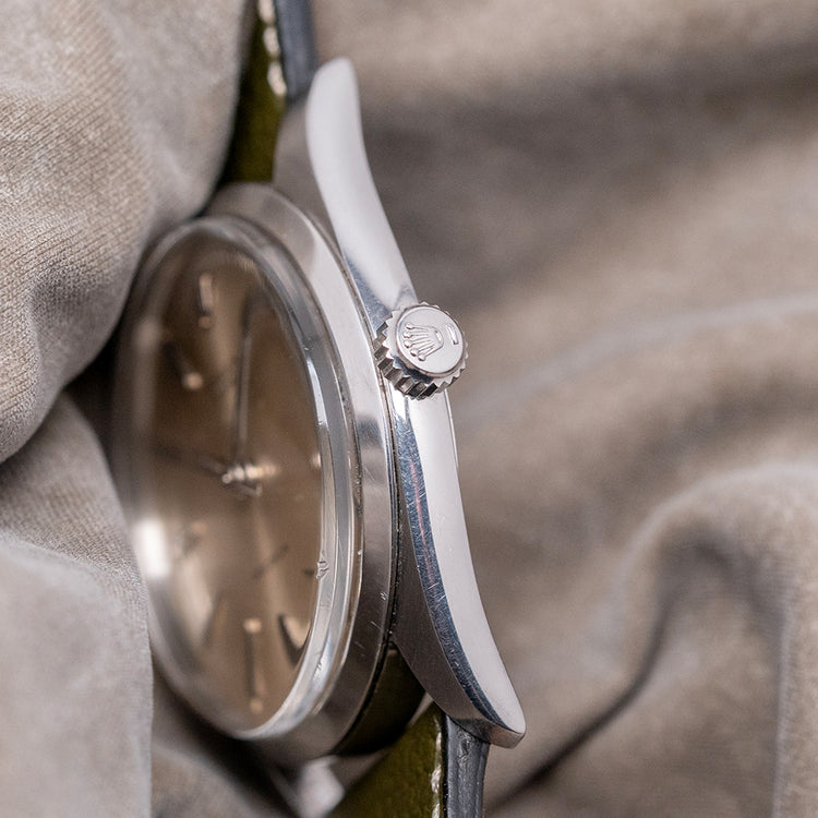 1966 Rolex Oyster Precision 36mm Manual Silver Dial 6424