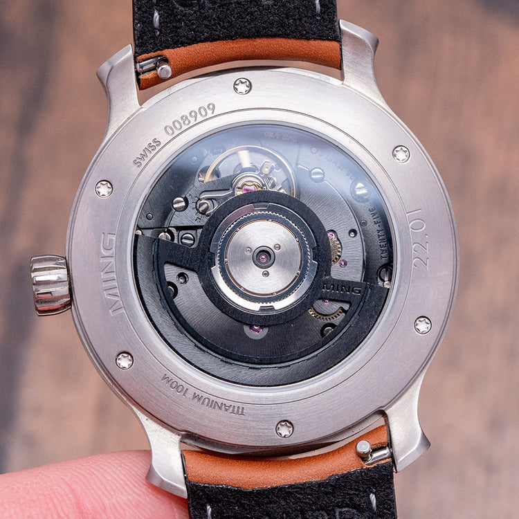 2023 Ming 22.01 GMT GILT Automatic 38mm Titanium