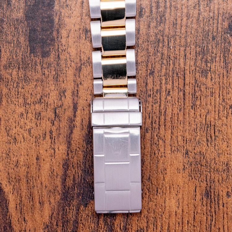 2002 Rolex Submariner Steel & Gold "Bluesey" 16613 on Bracelet