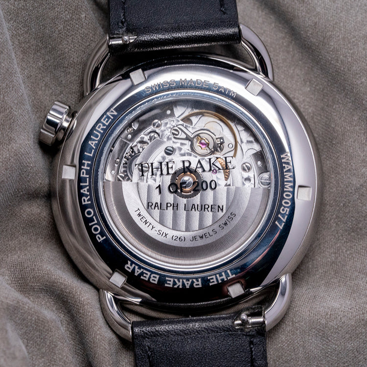 2020s Ralph Lauren x The Rake 'Negroni Bear' Limited to 200 41.5mm