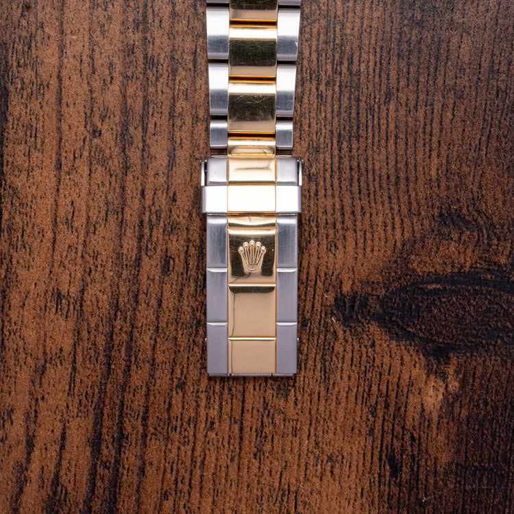 2005 Rolex Submariner Steel & Gold Black 16613LN Full Set