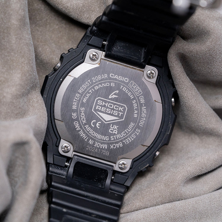 2025 Casio G-Shock Multi Band 6 Radio Controlled Black GW-M5610U-1ER