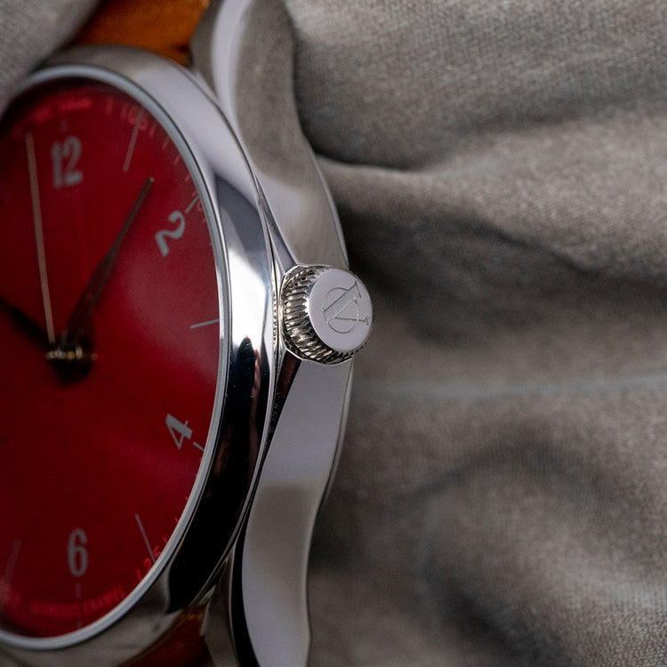 2020s AnOrdain Model 1 Medium Post Office Red 38mm Auto