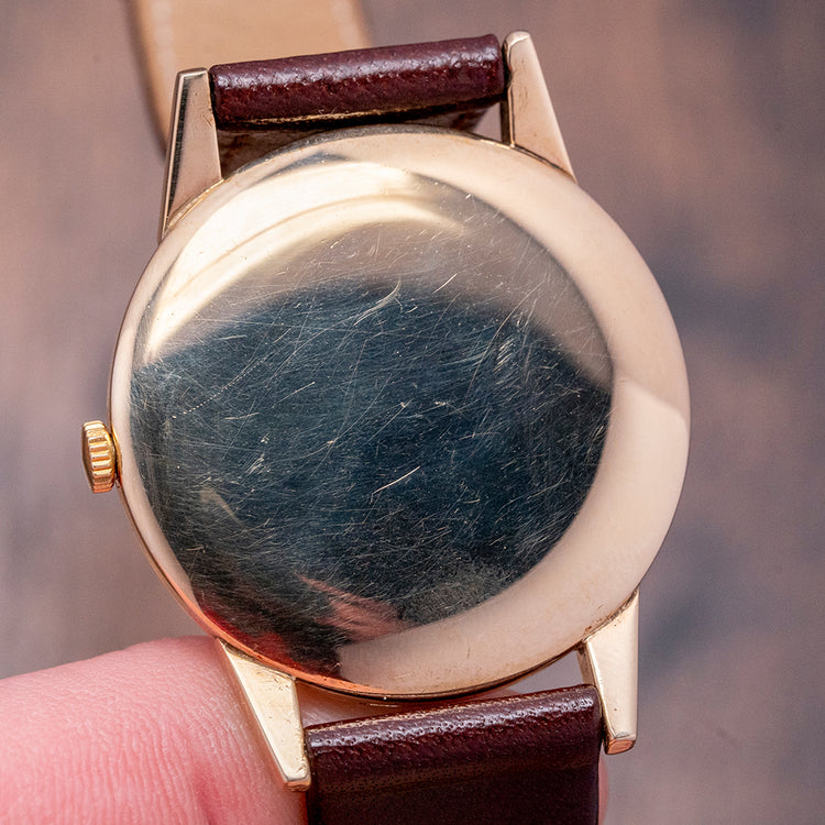 1962 Tudor Royal 9ct Gold Linen Dial 32mm Mechanical