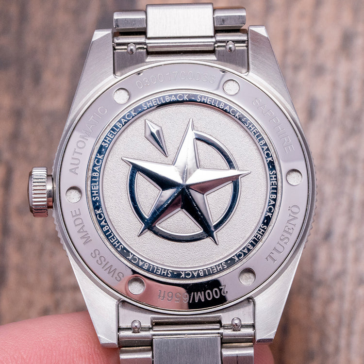 2024 Tuseno Shellback V2 Blue No-Date Automatic 40mm