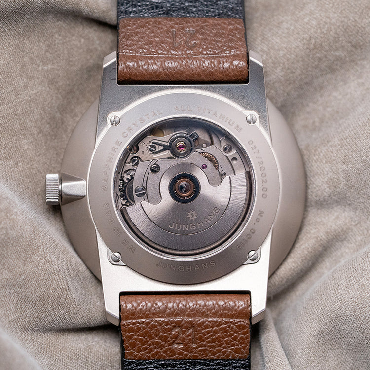 2022 Junghans 'Form A Titan' Black Dial 40mm 027/2002.00