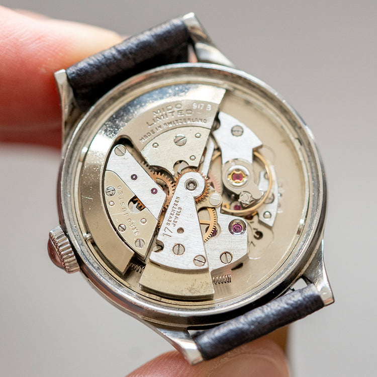 1940s Mido Multifort Datometer Super-Automatic - vault