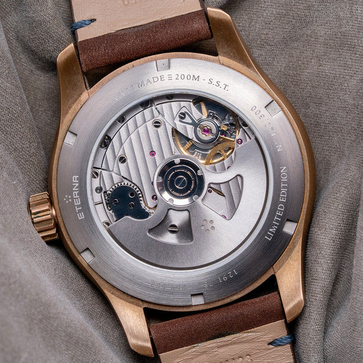 2024 Eterna Kontiki Bronze Diver 44mm Limited Edition Blue