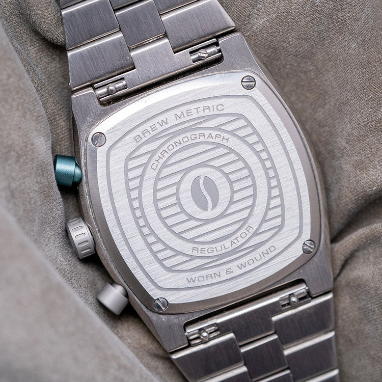 2023 Brew x Worn & Wound Metric Chrono Regulator Sky Blue