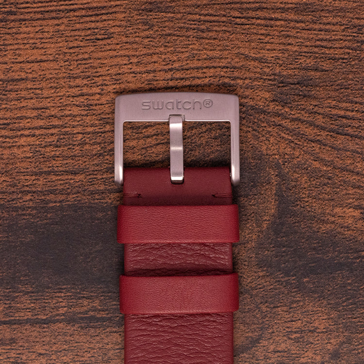 2020 Swatch Flymagic Burgundy/Red Limited YHS101