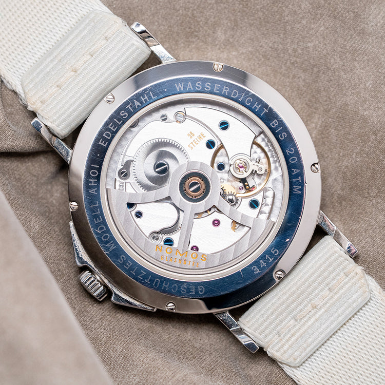 2016 Nomos Ahoi Atlantik Blue Automatic 40mm 552