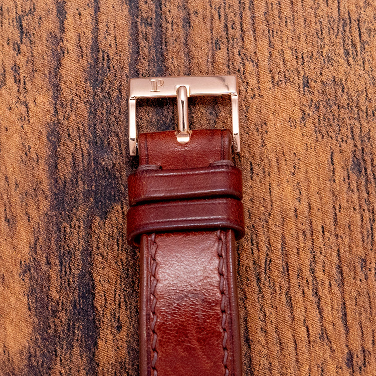 1990s Piaget Mécanique 18ct Pink Gold 'Tank' 24x35mm 9952