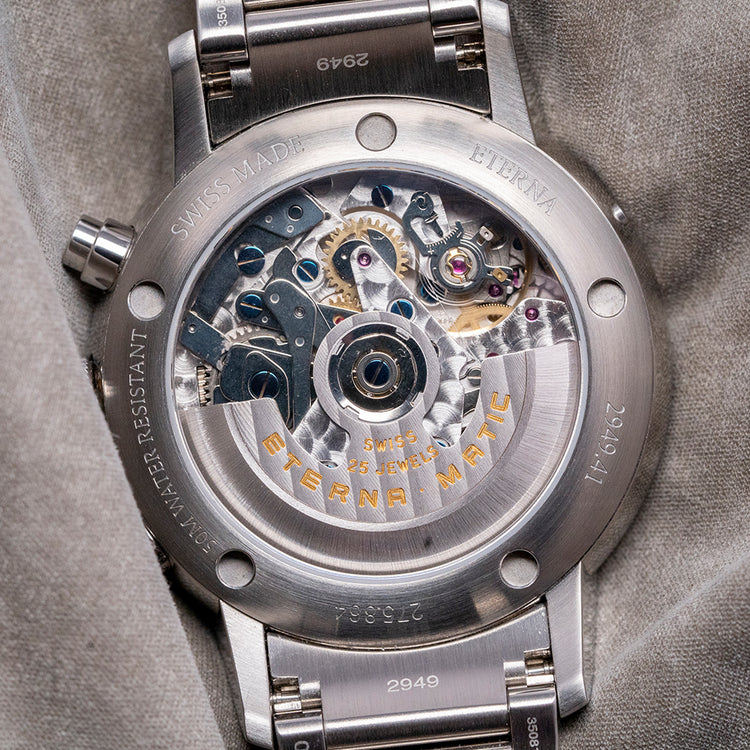 2014 Eterna Tangaroa Triple Calendar Moonphase Chrono 42mm