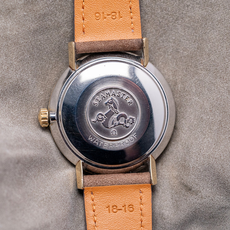 1962 Omega Seamaster Crosshair Gold Plated 34mm 14775