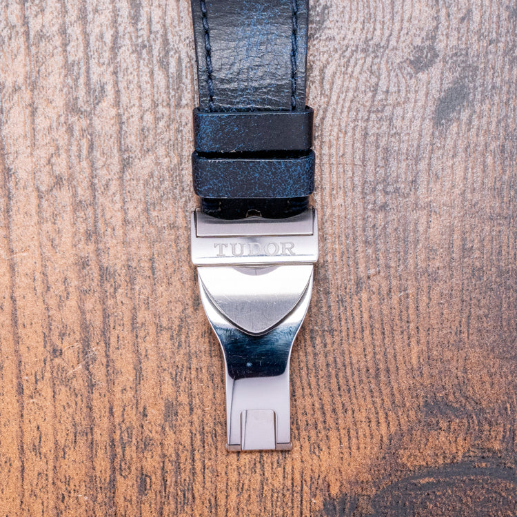 2017 Tudor Heritage Black Bay ETA Blue 41mm on Strap 79220B